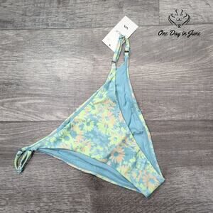 RVCA Field of Dreams French Bikini Bottom Size L